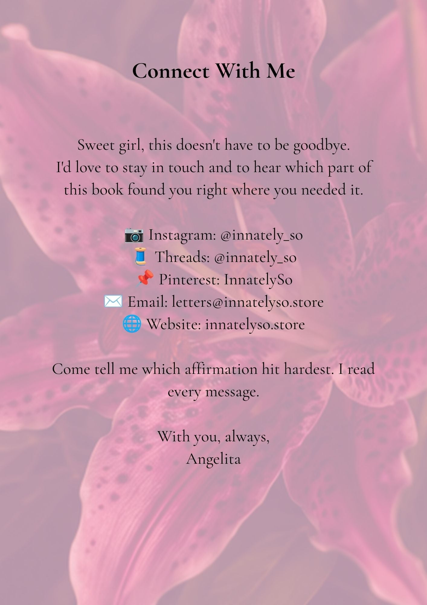 Unshaken, Sweet Girl