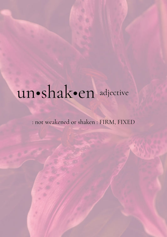 Unshaken, Sweet Girl